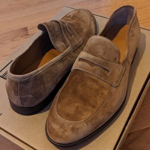 Men's Bally "Webb" Cowboy Suede Loafers